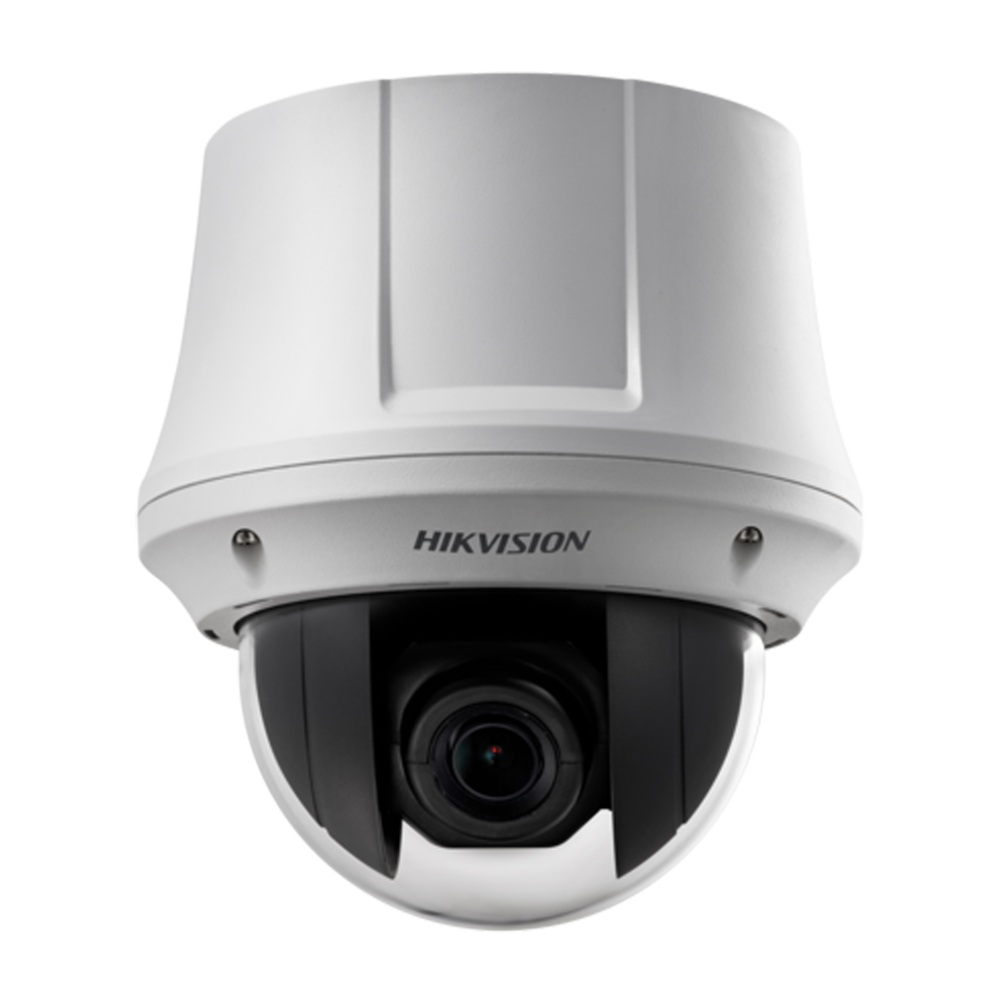 (DS-2AE4215TG-3) Caméra dôme motorisée Hikvision 4en1 Gamme Value - Résolution 2 Mpx (1920x1080) [%VAR%] - Objectif 4.8~72 mm (Zoom optique 15X) - 1/2.8“ CMOS à balayage progressif | Vitesse 100º/s - Alarmes | Encastrable - Étanche IP66