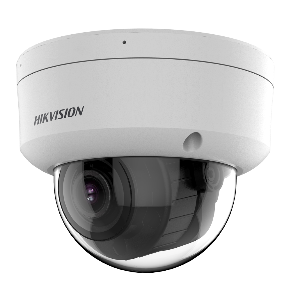 (DS-2CD2763G2-LIZS2U(2.8-12mm)) Caméra dôme IP gamme PRO Hikvision - Résolution 6 Mégapixels (3200x1800) - Obj varifocal motorisé 2.8~12 mm - Audio | Microphone intégré | Alarmes | MicroSD - Lumière hybride 40 m | MD 2.0 - AcuSense | Détection des visages | PoE | IP67 | IK10