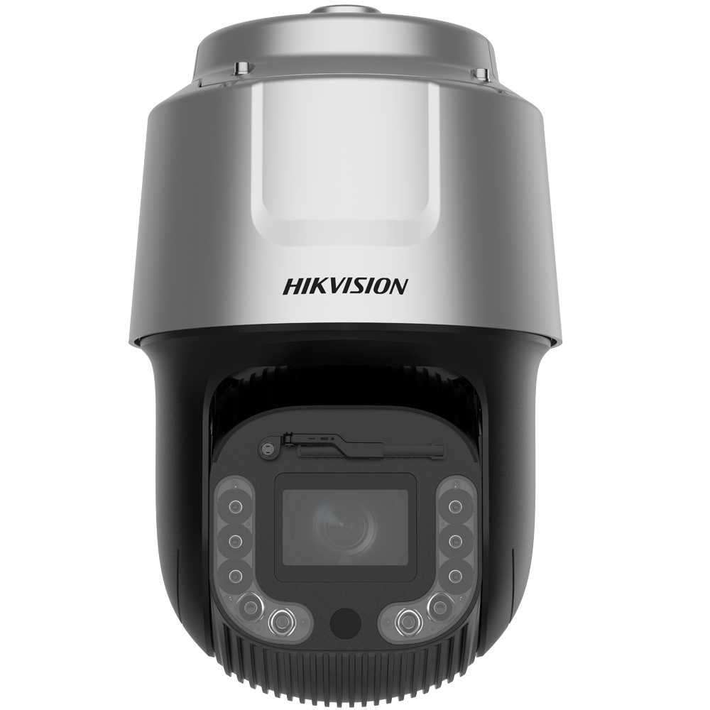 (DS-2DF8C260I5XG1-ELW) Hikvision cámara motorizada IP gama PRO - Resolución 2 MPx (1920x1080) - Lente 6~360 mm 60X | Hi-PoE | 100 fps - Alarmas | Audio | IP67, IK10 | IR láser 500 m - Wiper | Smart Tracking | WDR 150 dB - AcuSense | Detección de rostros y vehículos