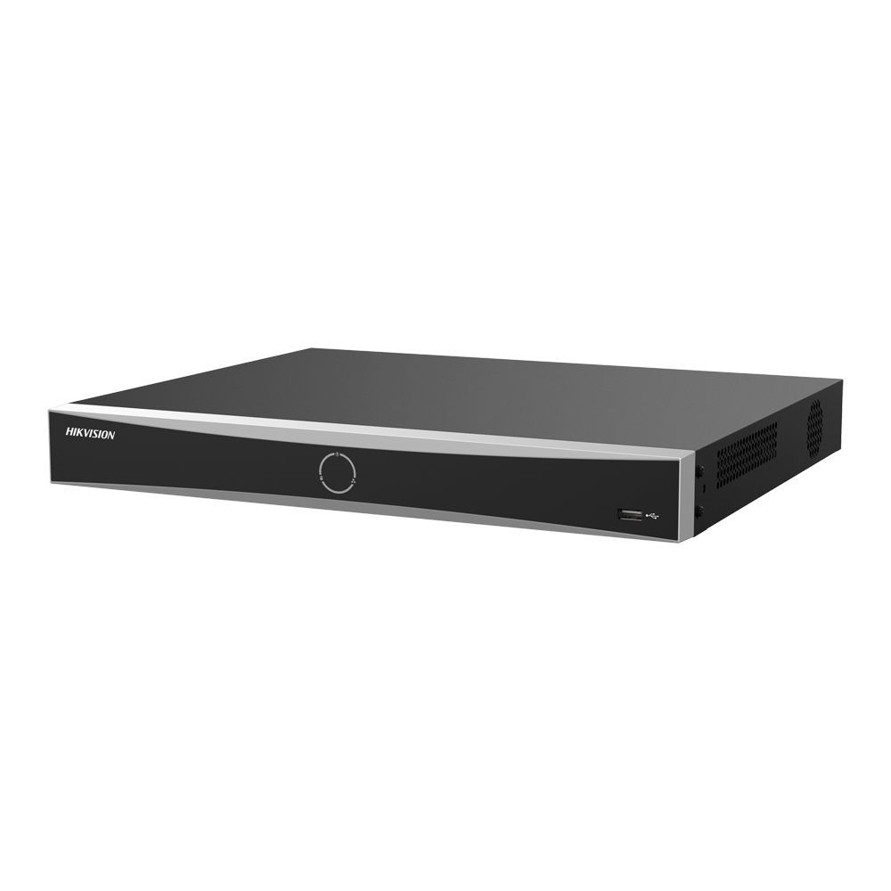 (DS-7632NXI-K2/Vpro) Enregistreur NVR 32 CH IP Gamme PRO Hikvision - Résolution maximale 12 Mpx - AcuSearch | AcuSense | Reconnaissance faciale - AcuSeek, recherche textuelle jusqu'à 16CH - Audio | Alarmes | 2 HDD - Bande passante 256 Mbps