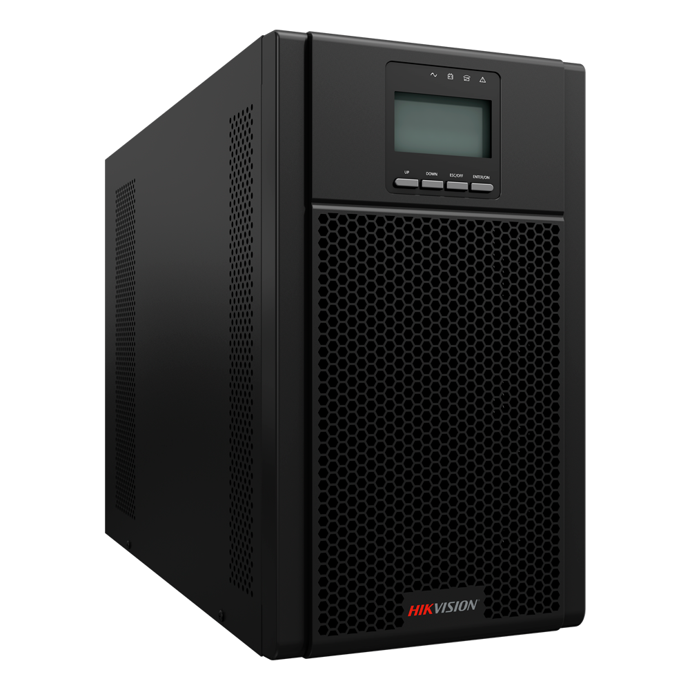 (DS-UPS03K72-R/TS/EU) SAI online doble conversión - Potencia 3000VA / 2700W - Entrada AC 176~264V / Salida AC 208~240V - 4 salidas SAI/UPS protegidas - Tiempo de recarga 4h - 6 baterías de plomo-ácido selladas (incluidas)