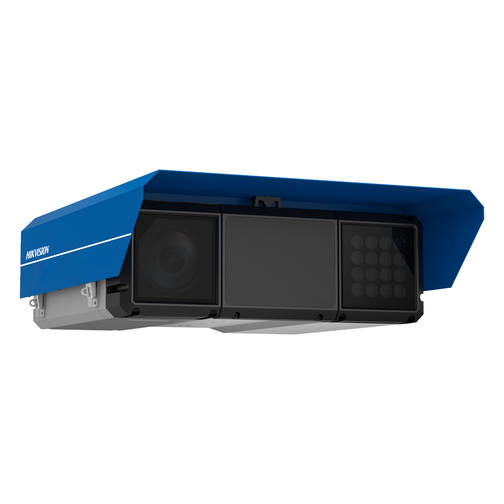 (iDS-TCV907-BIR(F)/1140(AF)) Caméra et radar IP Hikvision SOLUTIONS pour la gestion du trafic - Résolution 9 MPx (4096x2160) - Objectif motorisé 11~40 mm | Autofocus - IR 40 m | MicroSD 512 Go | Contrôle du trafic - Jusqu'à 3 voies | Alarmes | IP66 | IK10 - LPR | Portée du radar 10~320 km/h | Flash
