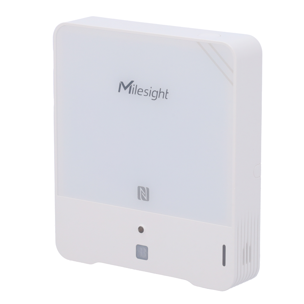 (MS-AM308L-868M) Capteur multifonction humidité / température / CO2 / Lumière / Pression - Plusieurs modes de fonctionnement - Alimentation CC et batterie - Indicateurs lumineux et sonores - Stockage historique local - Protocole LoRaWAN