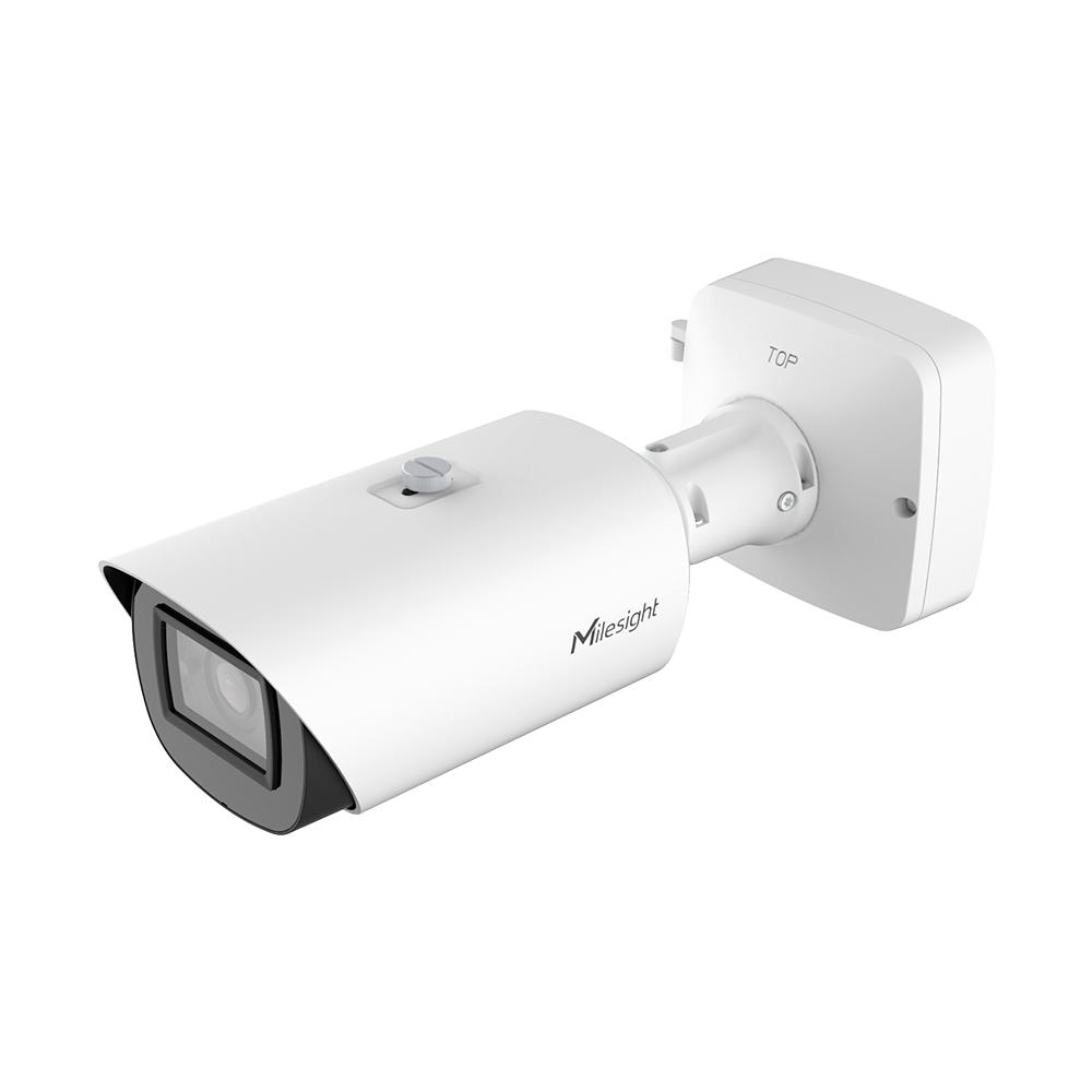 (MS-C8266-RFIPG1/2.8-12mm/M1/A66) Cámara IP AI Motorized Pro Bullet Plus - Resolución 4K - Lente 2.8~12 mm - 1/1.8" Progressive Scan CMOS | IR 80 m - Video analísis AI basado en humano y vehículo - IP67 | IK10 | Sobretensión 6KV | Incluye JBOX