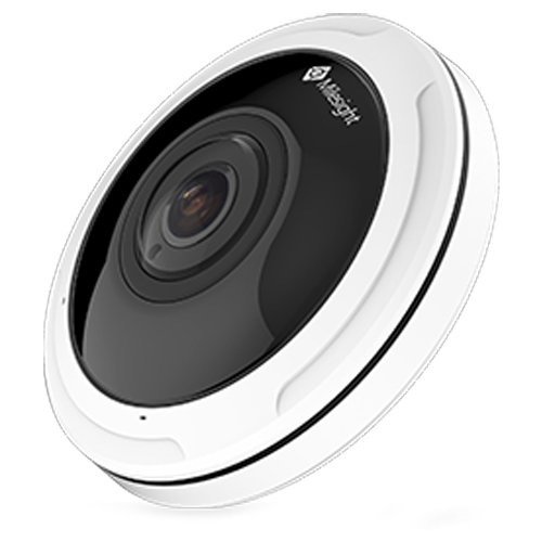 (MS-C8274-PA/M) Caméra IP 8Mpx Panoramique 360º - 1/1.7" Progressive Scan CMOS - Objectif de 1.5mm@ F1.8 - Illumination IR jusqu'à 15m - WEB, Software CMS, Smartphone et NVR - Compatible avec ONVIF