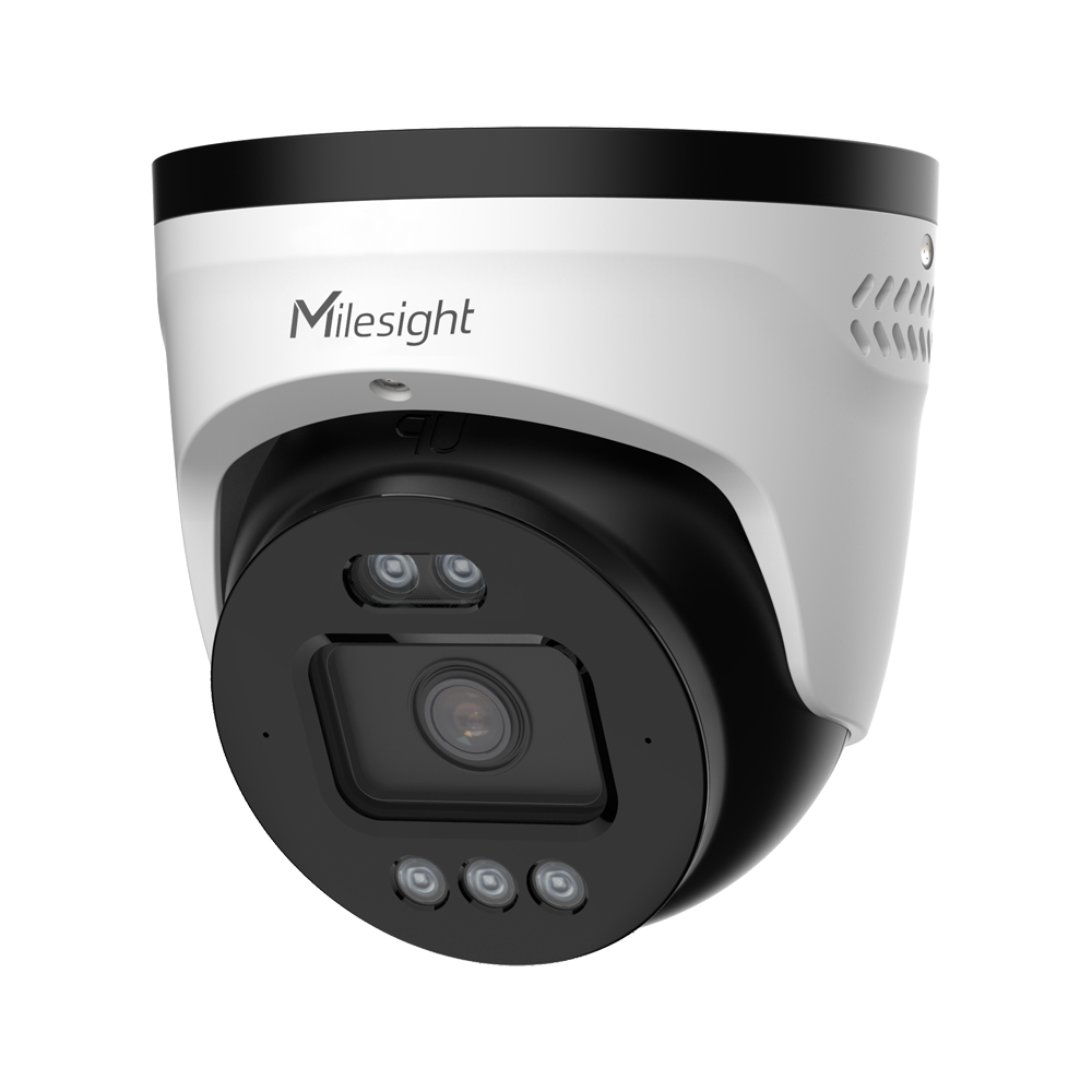 (MS-CQ4431-HYPG1/2.8mm) Caméra IP 4Mpx TrueColor Turret - 1/1.8" CMOS |à balayage progressif  Objectif 2.8 mm - Police Light | 3 x Hybrid Smart Light - IR 40m | Lumière blanche 30m | Microphone intégré - Capture faciale | Carte de chaleur | Alarme - ONVIF | IP67 | IK10 | Surtension 4 KV | NDAA