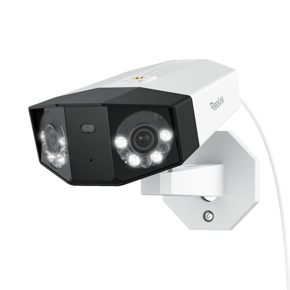 (RL-DUO3-SERIES-POE) Reolink Caméra 16 MP Duo 3 PoE  - 16MP (7680x2160) @ 20FPS - PoE / 180º Panorama / Éclairage LED - Zoom automatique - Audio bidirectionnel / Emplacement carte microSD - Adapté pour extérieur