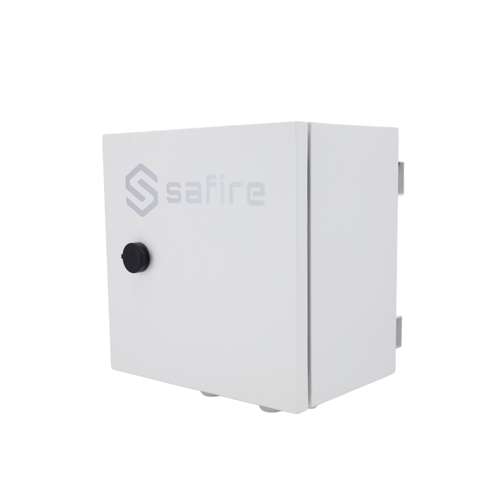 (SF-BOX3030DC4POE-LITIO) Smartbox Solar avec entrée