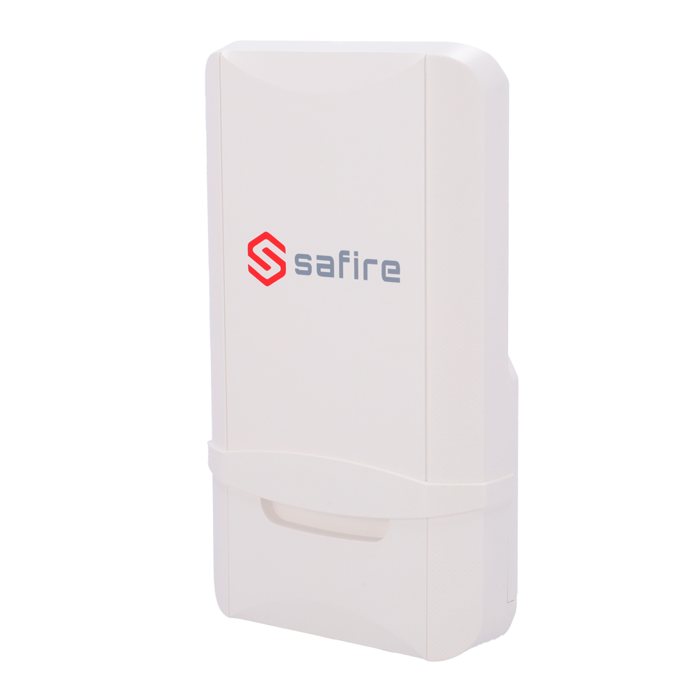(SF-ROUTER-4G-CAT6-OUT) Routeur Safire 4G 300Mbps Télécharger 50Mbps Télécharger - Port RJ45 10/100/1000Mbps - Wi-Fi 5 Double bande AC1200Mbps (867Mbps+300Mbps) - Emplacement pour carte Micro SIM - Comprend un injecteur PoE 48V pour l'alimentation. - Protection IP65 pour une résistance en extérieur.