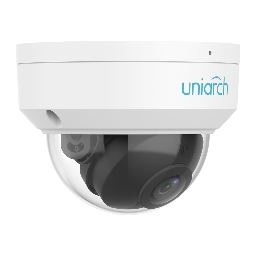(UV-UHO-D1R-M2F3-A) Caméra dôme IP Uniarch Wi-Fi - 2 MP | 2.8 mm | carte microSD 512 Go - IR 30 m | Wi-Fi - UMD | IP67 | IK10 - Mic