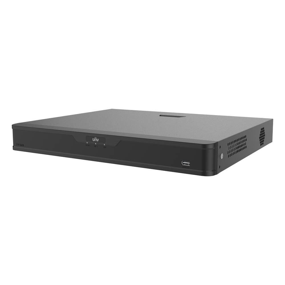 (UV-XVR302-16Q4) Enregistreur vidéo 5n1 Uniview - Gamme Easy - 16 CH HDTVI / HDCVI / AHD / CVBS + 8 extra IP - Audio  - Supporte 2 disques durs