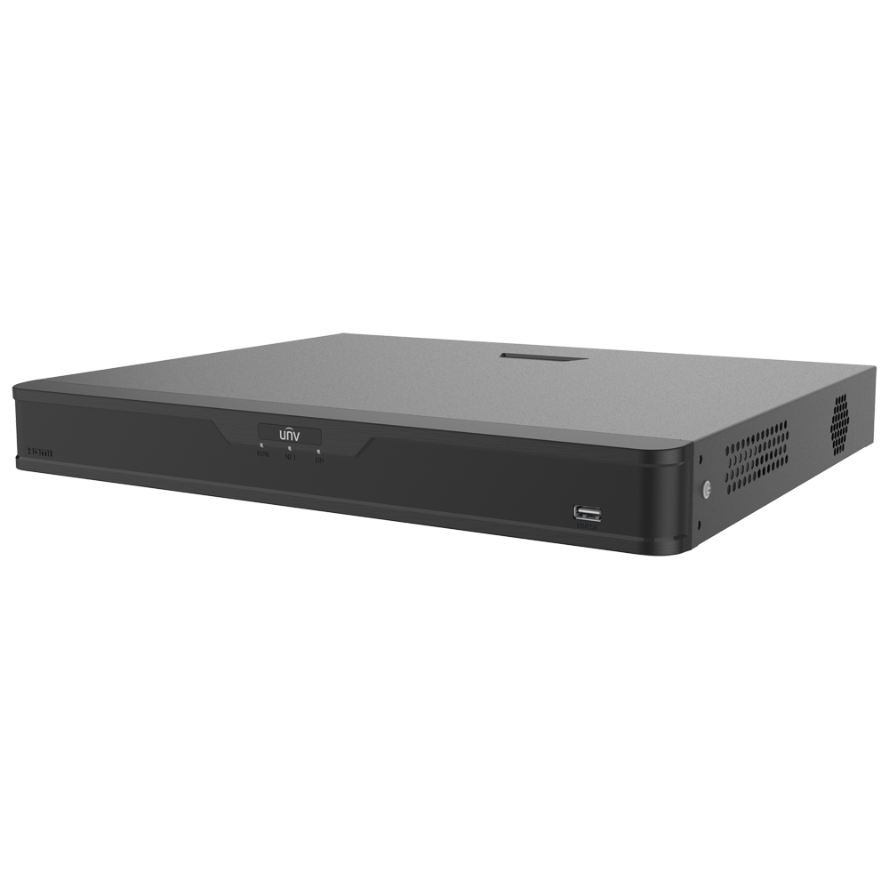 (UV-XVR302-32Q4) Enregistreur vidéo 5n1 Uniview - Gamme Easy - 32 CH HDTVI / HDCVI / AHD / CVBS + 4 extra IP - Audio  - Supporte 2 disques durs