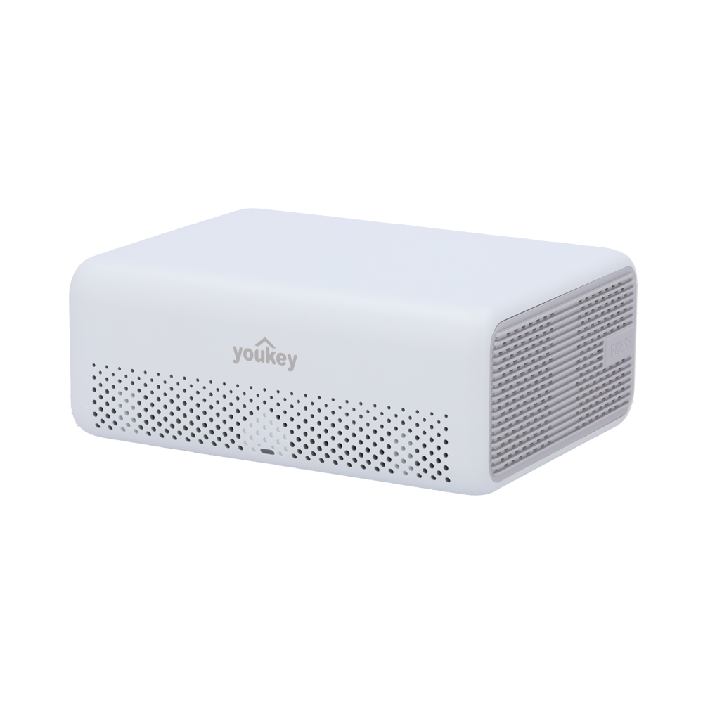 (YOK-H310) Youkey Hub - Jusqu'à 16 caméras - Wi-Fi | Bluetooth | Câble - 16GB Stockage interne - Haut-parleur | Ventilateur | Bouton de réinitialisation -