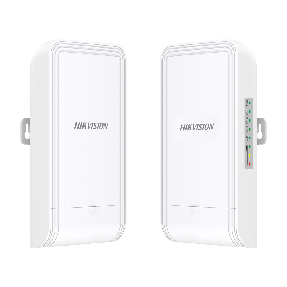 (DS-3WF5000-EI-5ACG/3P) Hikvision - Enlace inalámbrico de hasta 5 Km - Frecuencia 5 GHz  - Basado en IEEE 802.11/a/n/ac - IP55, apto para exteriores - 2 unidades emparejadas