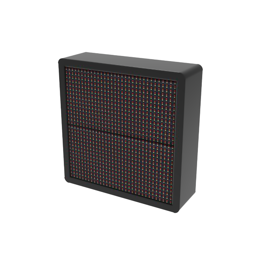 (DS-TVL222-2-10P) Hikvision Display led de guiado de parking - Resolución 32x32 - Comunicación RJ45 - 6 dígitos / 2 direcciones - Grado de protección IP54 - Guiado de parking para exterior