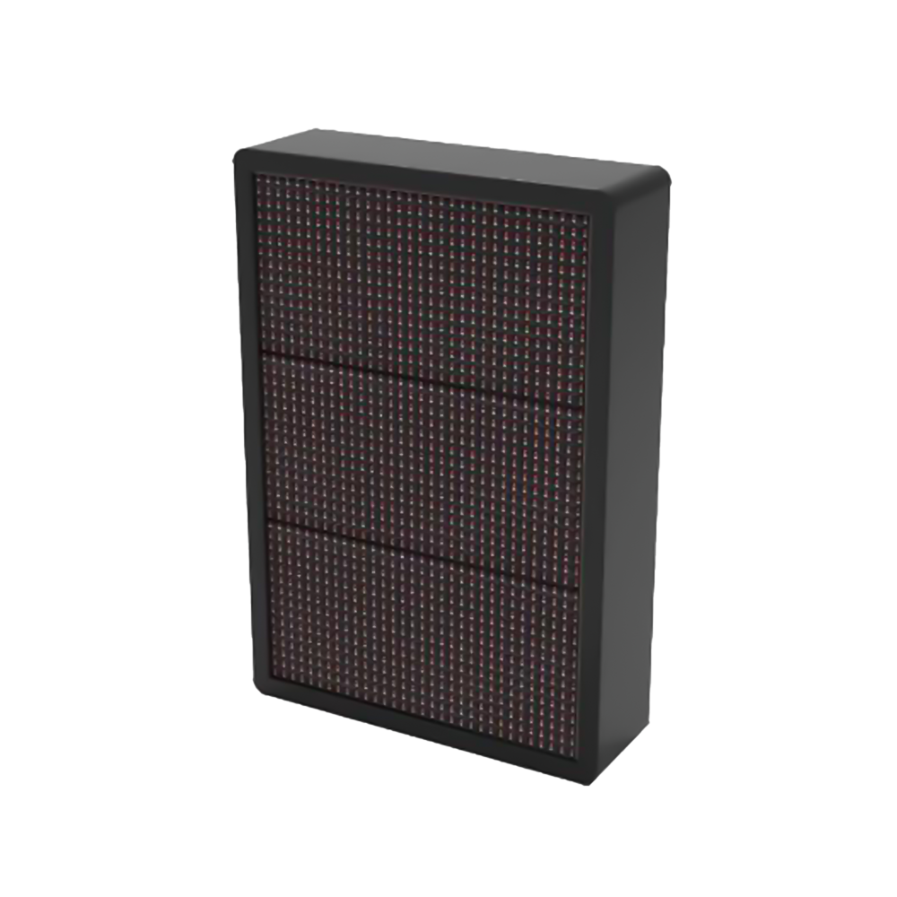 (DS-TVL223-2-10P) Hikvision Display led de guiado de parking - Resolución 32x48 - Comunicación RJ45 - 9 dígitos / 3 direcciones - Grado de protección IP54 - Guiado de parking para exterior