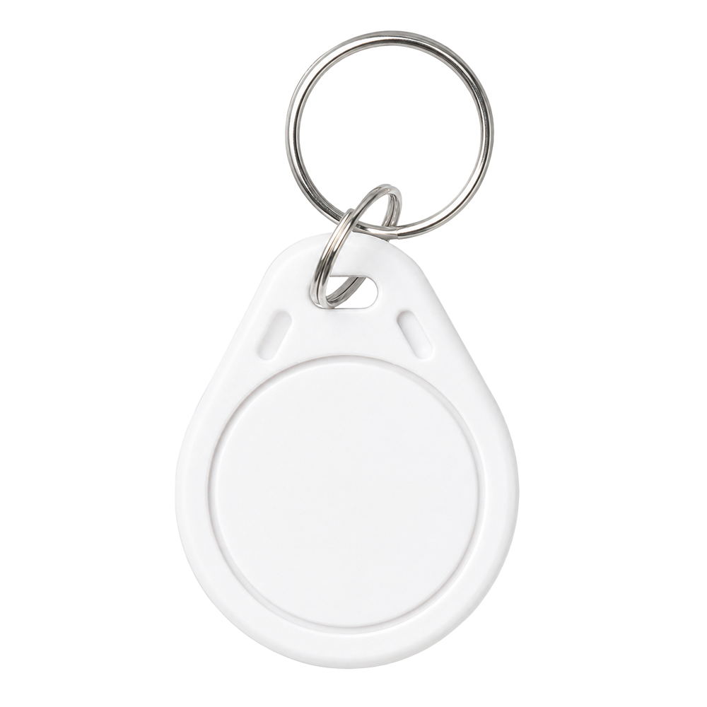 (DS-TAG-WHITE-V2) Badge TAG de proximité numéroté - ID par radiofrequence - MF DESFire EV1 passif | Couleur blanc - Fréquence 13.56 MHz - Dimensions: 58 (H) x 27 (L) mm
