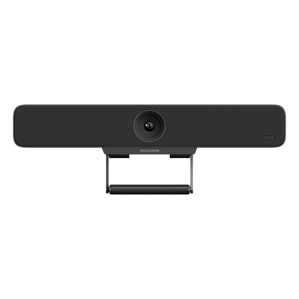 (ROC-RB10-LITE) Barra de videoconferencia All in One - Zoom digital 5x (8 MP) - Ángulo de visión 120° - 6 Micrófonos y altavoz de 5W integrados - Plug &amp; Play