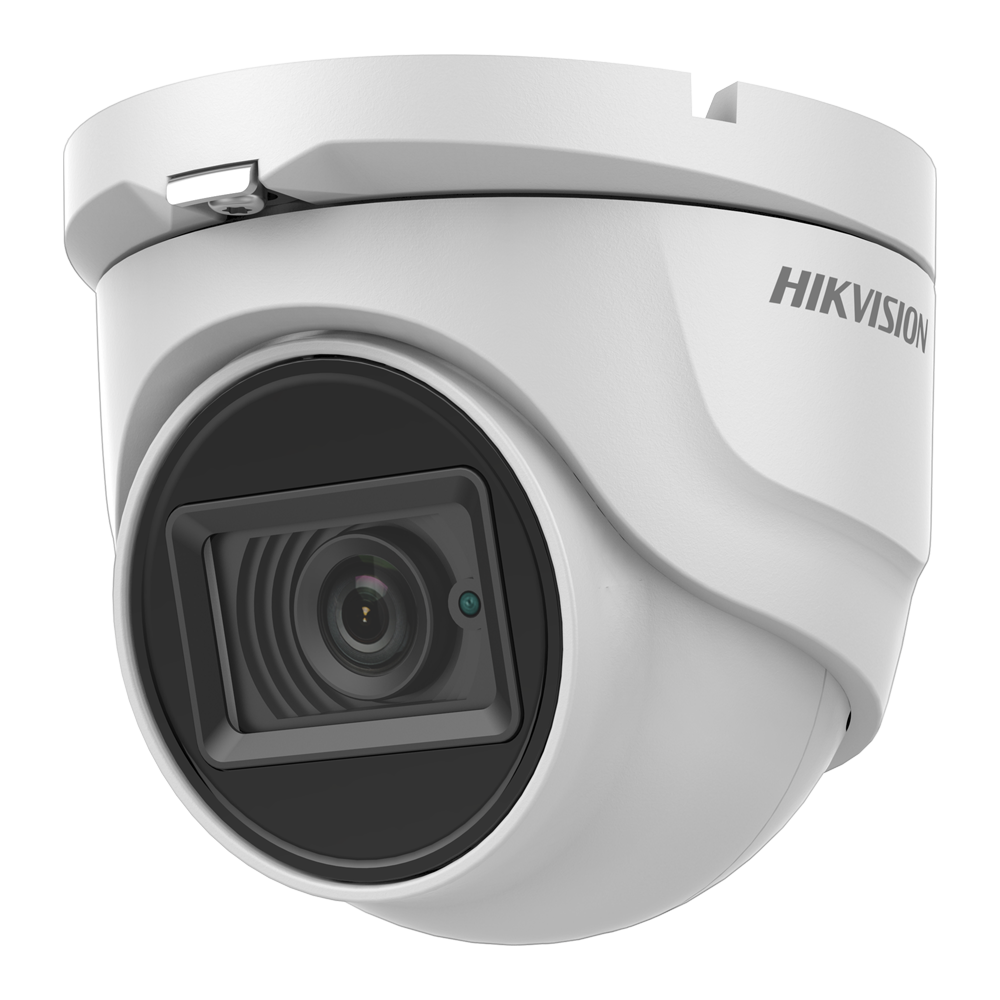 (DS-2CE76H8T-ITMF(3.6mm)) Hikvision Cámara Turret 4en1 Gama PRO - Resolución 5 Megapíxel (2560x1944) - Lente 3.6 mm - Ultra Low Light | WDR (130 dB) - Smart EXIR IR Alcance 30 m - Impermeable IP67