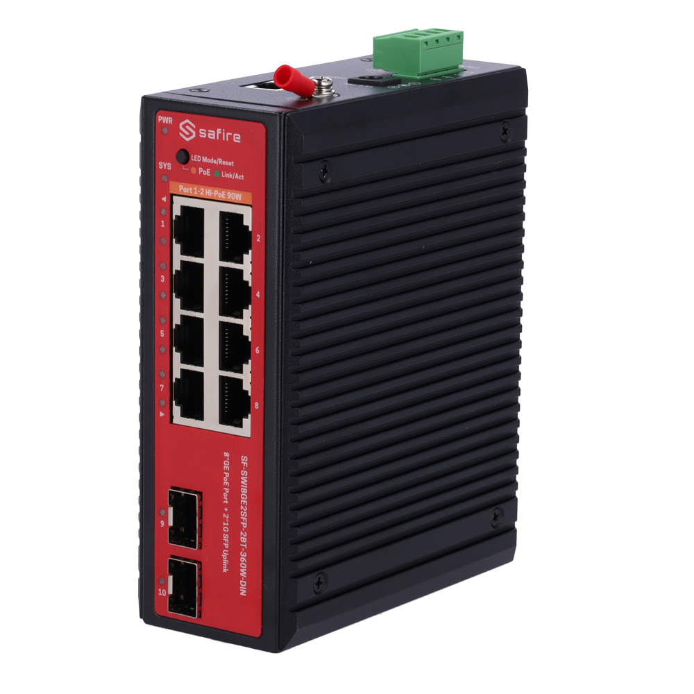 (SF-SWI8GE2SFP-2BT-360W-DIN)