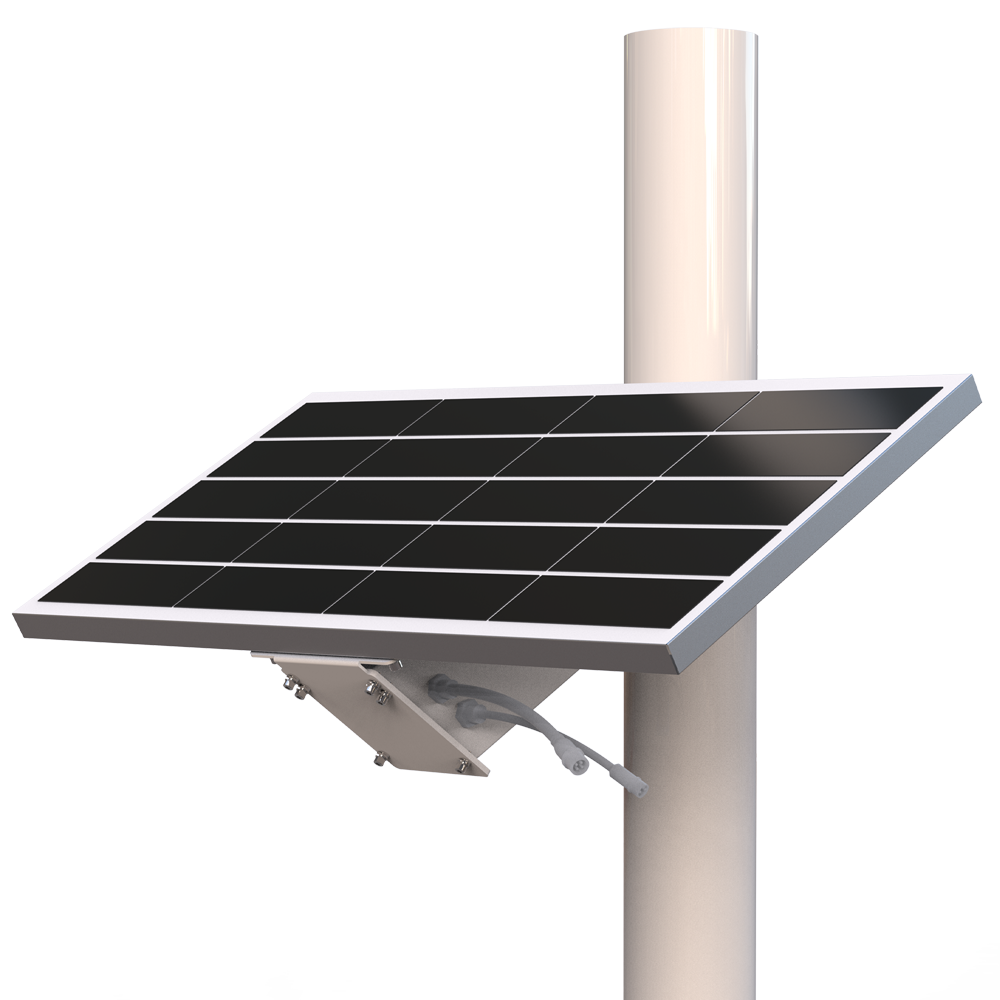(SF-SOLARKIT-DC-384WH-12V-CLOUD) Kit solaire DC 384WH 60W avec CLOUD - Modem 4G inclus avec une connexion gratuite 1er an - 384W/h | 60W de plaque | 30Ah de batterie | Lithium - Protection de l'IP65 - Idéal pour les petits appareils électroniques