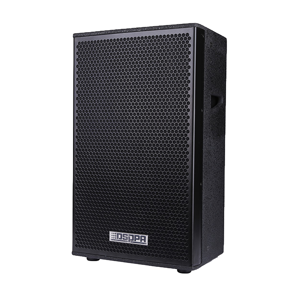 (DSPPA-D6566) Enceinte passive professionnelle DSPPA - Faible impédance 8Ω - 450W | Woofer 15" + Tweeter 1" - 99dB | 126dB SPL | 55Hz-18kHz - Couverture 90° x 40° - Installation murale suspendue
