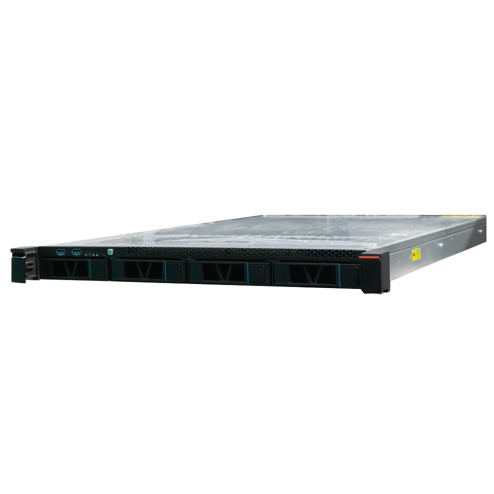 (NX-SERVER2-4BAY-1U-32CH-CUSTOM) Serveur NX Witness 1U 4 disques - Prend en charge jusqu'à 32 canaux (en fonction de la résolution/de la vitesse) - Ubuntu LTS Linux OS 22.04 - 240GB SSD / 8GB RAM /8TB + Disques supplémentaires - Ne comprend pas les licences - Compatible avec les 99% caméras du marché