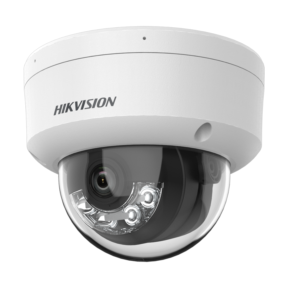[DS-2CD1143G2-LIU(4mm)] (DS-2CD1143G2-LIU(4mm)) Caméra dôme IP Hikvision Gamme de valeurs - Résolution 4 Mégapixel (2560x1440) - Objectif 4 mm  - Portée de la lumière hybride 30 m - PoE (IEEE802.3af) | Microphone intégré - Détection de mouvement 2.0 | IP67, IK08