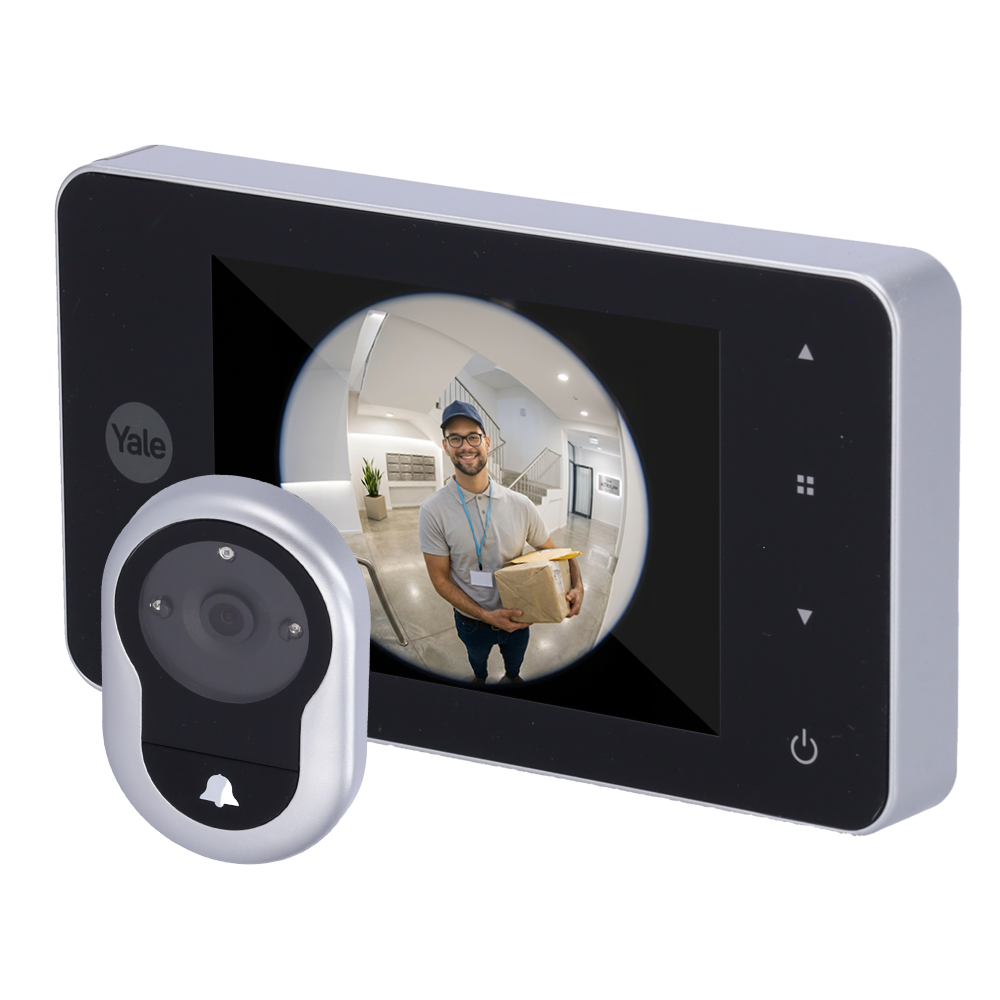 (YALE-DOORVIEWER4500-SILVER)