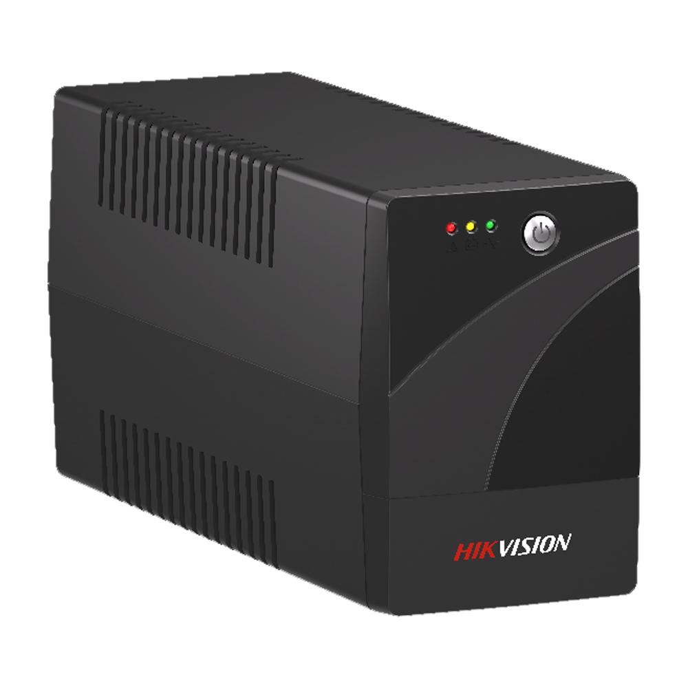 (DS-UPS1000-R/EU) SAI monofásico line-interactive - Potencia 1000VA / 600W - Entrada 140 - 300Vac / Salida 230Vac - 2x salidas SAI/UPS protegidas - Tiempo de recarga 4-6 h - Batería de plomo-ácido sellada (incluida)