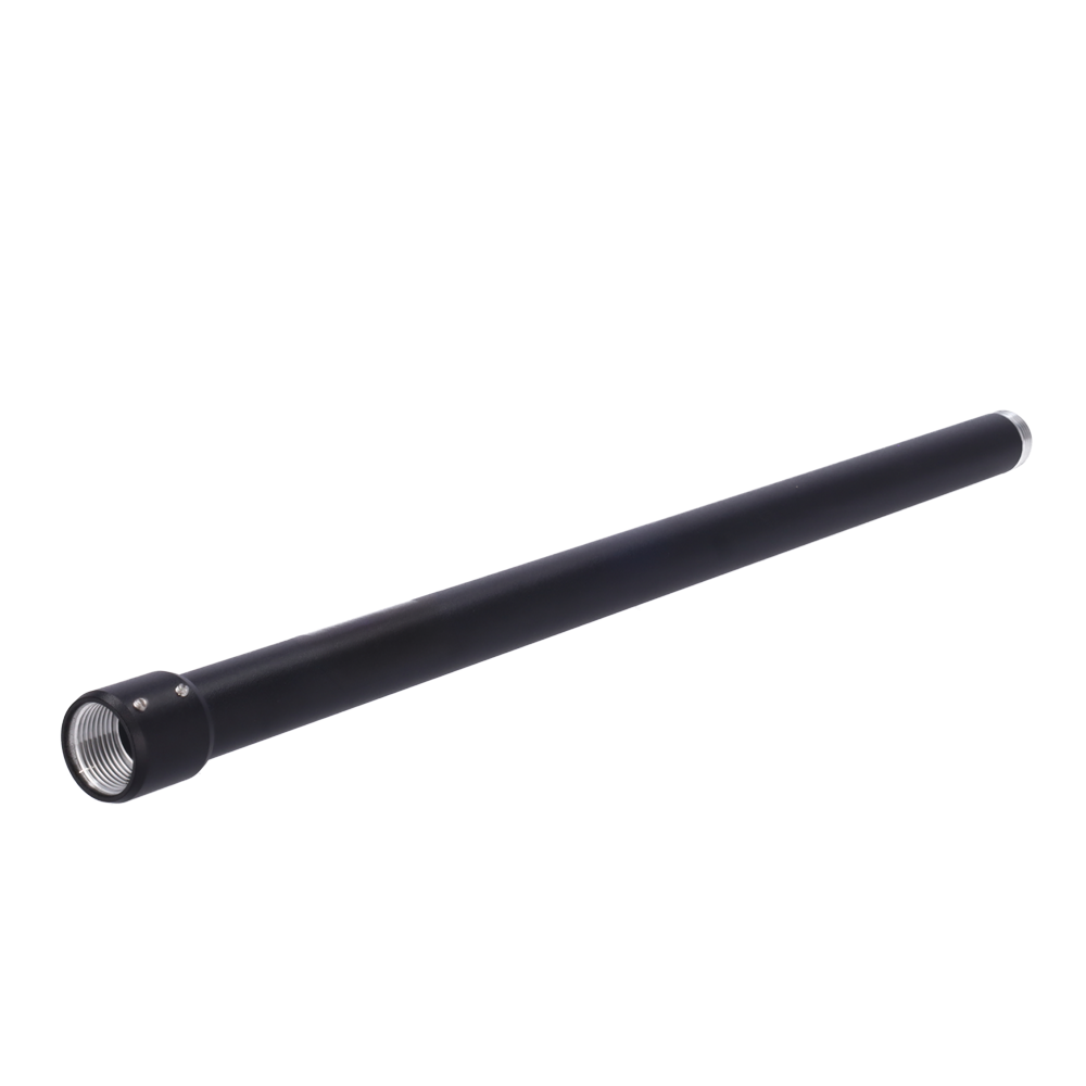 (UV-TR-SE24-A-IN-BLACK) Support plafond - Pour caméras dôme - Hauteur 520 mm 32 (Ø) mm - Adapté pour une utilisation extérieure - Couleur noir - Fabriqué en aluminium