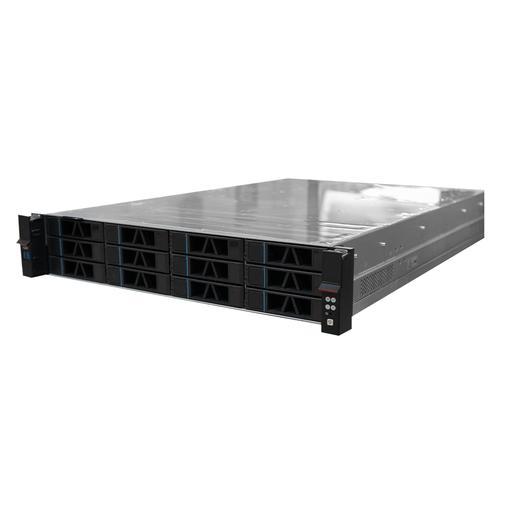 [NX-SERVER2-12BAY-2U-32CH-CUSTOM] (NX-SERVER2-12BAY-2U-32CH-CUSTOM) Serveur NX Witness 2U 12 baies - Prend en charge jusqu'à 32 canaux (en fonction de la résolution/de la vitesse) - Ubuntu LTS Linux OS 22.04 - Disques supplémentaires : ajouter une note à la commande - Ne comprend pas les licences - Compatible avec les 99% caméras du marché