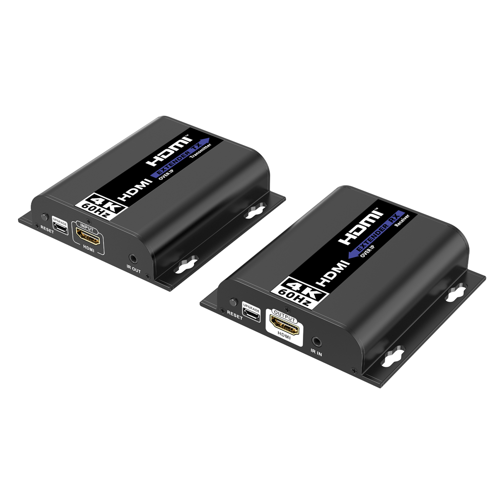 [HDMI-MATRIX-PRO-4K-L] (HDMI-MATRIX-PRO-4K-L) Matriz de señal HDMI IP - Permite NxM - Resolución 4K - Incluye 1 transmisor y 1 receptor