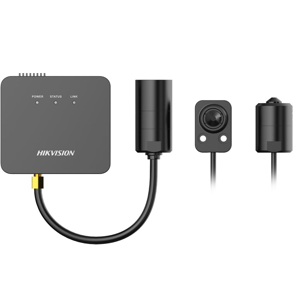 (DS-2CD6425G1-20(2.8mm)8m) Hikvision - Mini caméra IP - Résolution 2 Mpx (1920x1080) [%VAR%] - Lentille à sténopé 2.8 mm - PoE (IEEE802.3af) | Alarmes | Audio - Convient uniquement à l’intérieur | Longueur du câble 8 m