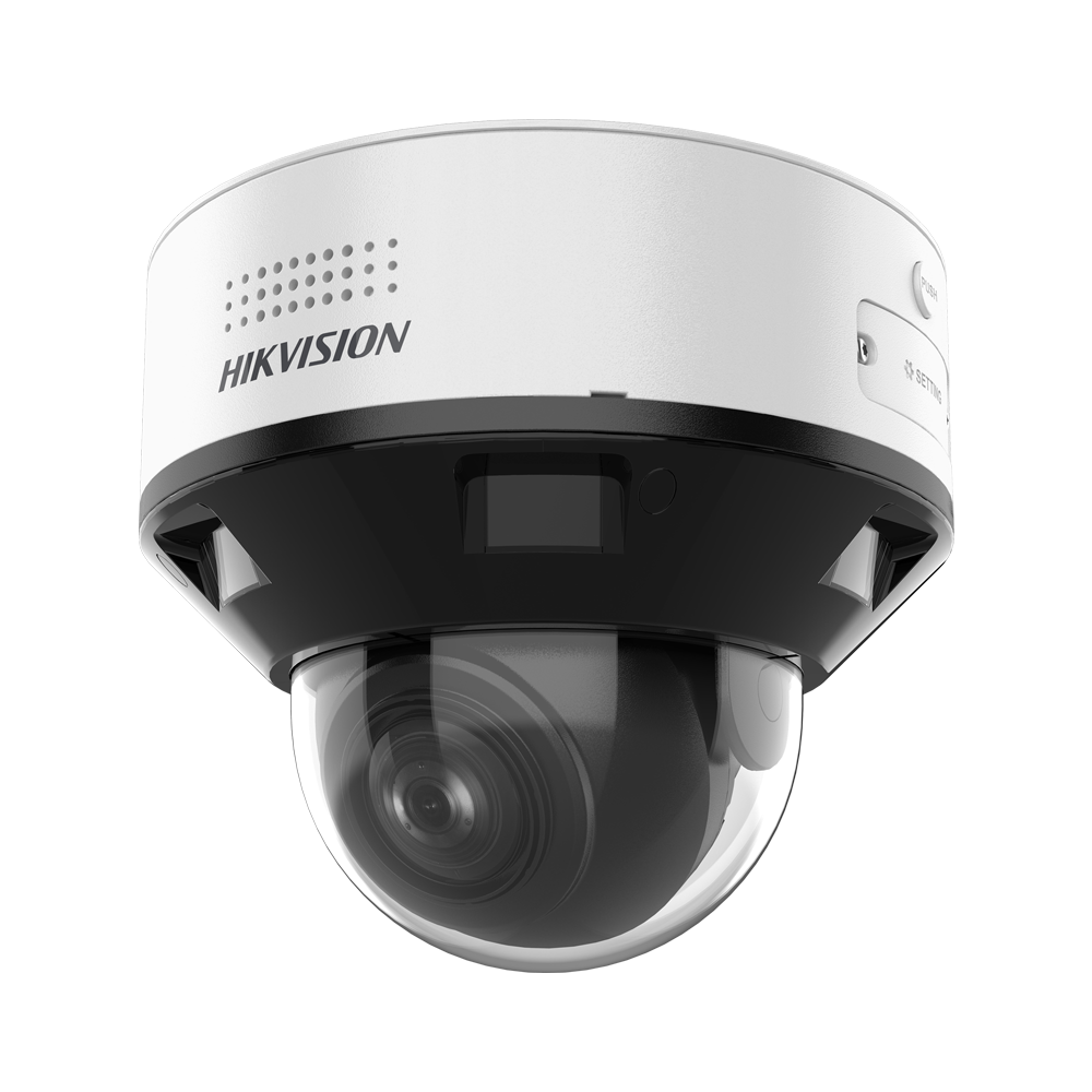 (iDS-2CD7547G2/P-XZHSY(2.8-12mm)) Caméra dôme IP Hikvision de la gamme SOLUTIONS - Résolution 4 Mpx (2688x1520) [%VAR%]  - Objectif motorisé 2.8~12 mm | 5 flux - Détection des véhicules et gestion du trafic - Éclairage hybride 40m | Alarme | Audio | PoE+ | NEMA4X - MicroSD | IP67 | IK10 | Chauffage | WDR (150dB)