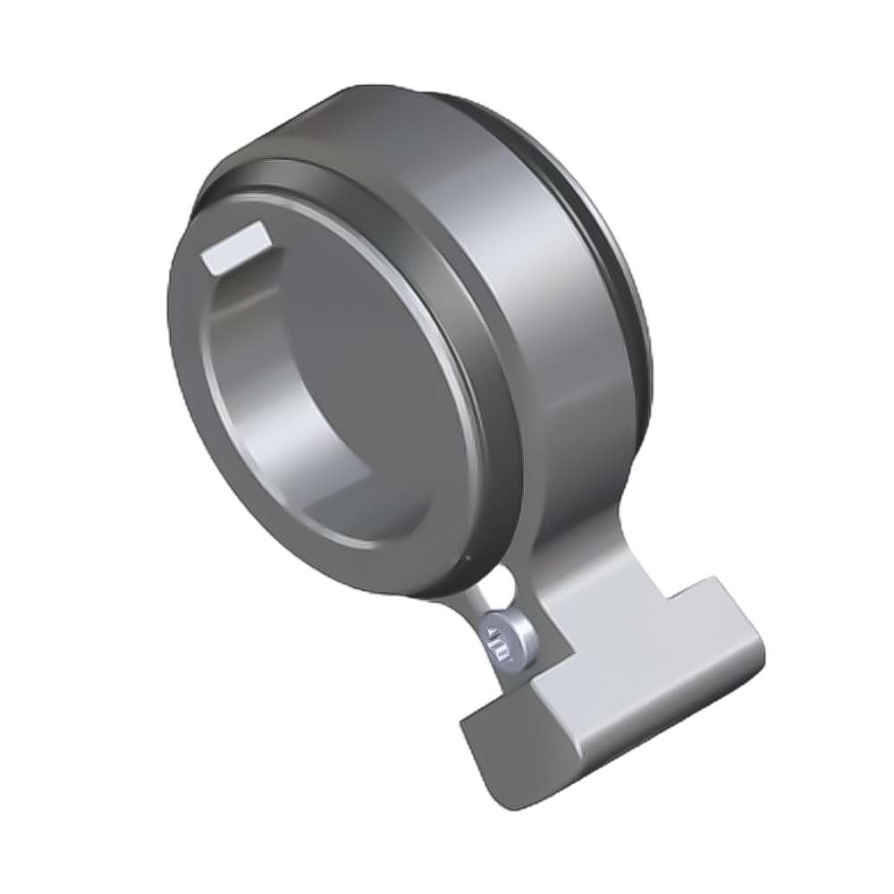 (ILOQ-S5-CAM-DIN) Leva estándar DIN - Longitud 15 mm desde el eje - Para cerraduras y puertas estándar - Apto para cilindros S5