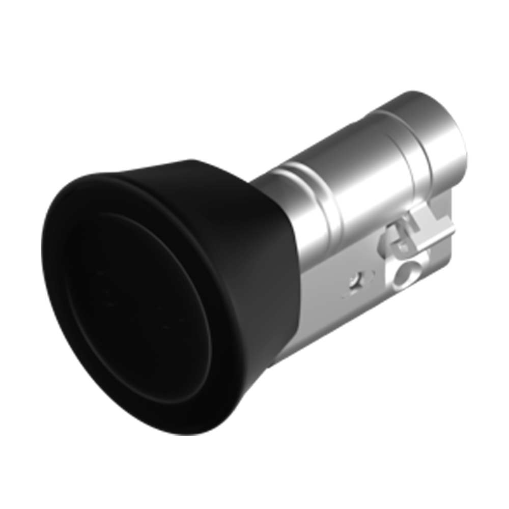 (ILOQ-S50-CYLINDER-3010-L) Cylindre intelligent S50 avec lecteur long - Ouverture avec le TAG NFC ou l'APP mobile - Sans batterie (alimenté par NFC) - Dimensions 10 (intérieur) x 30 (extérieur) mm - Longueur réglable avec ILOQ-S50-EXTENSION-x - Extérieur IP65 | Intérieur panique