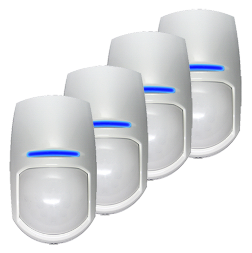 (10XKX15DT) Pyronix - Pack de 10 detecteurs intérieur - Fonction AND/OR - Certifié Grade 2 - Rang 15 m / Vitesse 0.3~3 m/s - Résistance RFL sélectionnable