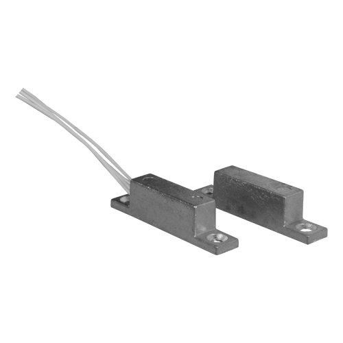 (A-R2) Contact magnétique FDP - Spécial pour surface en bois - Technologie Reed - Système de 4 fils - Corps métallique - Apte pour extérieur IP65 - Certifié Grade 2