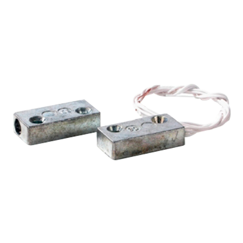 [A-R3] (A-R3) Contact magnétique FDP - Spécial pour une surface en bois - Technologie Reed - Système de 4 fils - Corps métallique - Apte pour extérieur IP65 - Certifié Grade 2