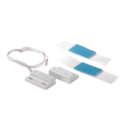 [A-R4] (A-R4) Mini contact magnétique FDP - Spécial pour une surface en bois - Technologie Reed - Système de 4 fils - En plastique ABS - Apte pour extérieur IP65 - Certifié Grade 2