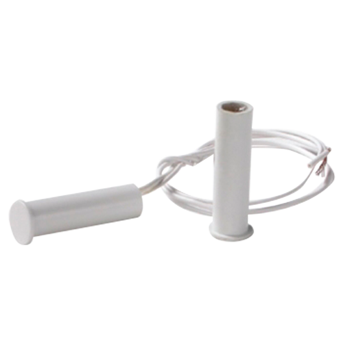 (A-S1P) Contact magnétique FDP - Spécialement conçu pour être encastré dans le bois - Technologie Reed - Système de 4 fils - En plastique ABS - Apte pour extérieur IP65 - Certifié Grade 2