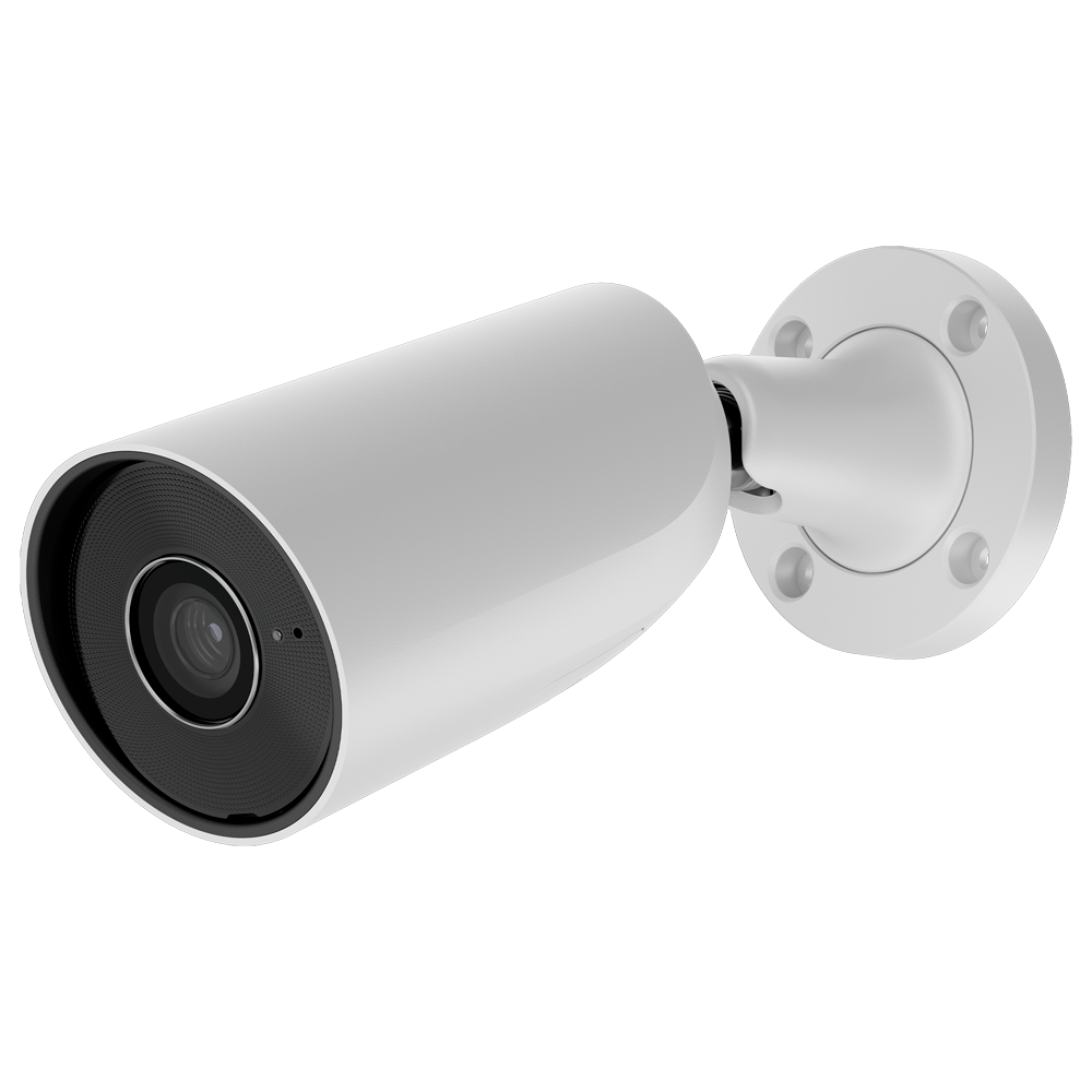 [AJ-BULLETCAM-5-W] (AJ-BULLETCAM-5-W) Caméra IP Bullet 5 Mégapixel Ajax - Progressive Scan CMOS - Objectif 2.8 mm, emplacement MicroSD jusqu'à 256GB - LED IR Portée 50m, PoE 802.3at - Avec l'intelligence artificielle - Couleur Blanc