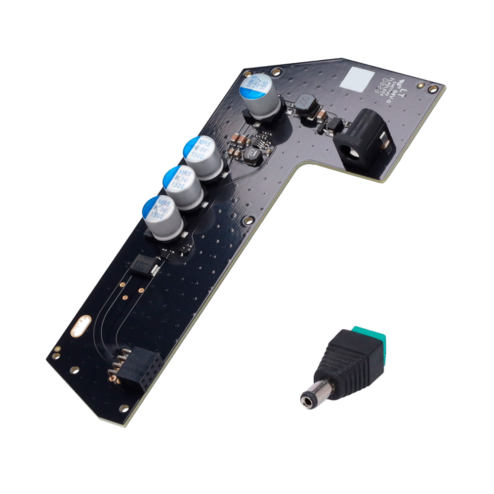 (AJ-DC1224V-PCB1) Module d'alimentation 12-24 VDC - Compatible avec Ajax Hub, Hub Plus et ReX - Tension d'entrée 8~32 VDC - Connecteur CON280 inclus