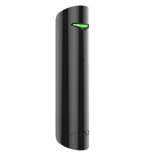 [AJ-GLASSPROTECT-B] (AJ-GLASSPROTECT-B) Détecteur de bris de verre - Degré 2 - Sans fil 868 MHz Jeweller - Indicateur LED  - Sensibilité ajustable - 1 entrée filaire / 1 tamper - Rang de détection 9 m