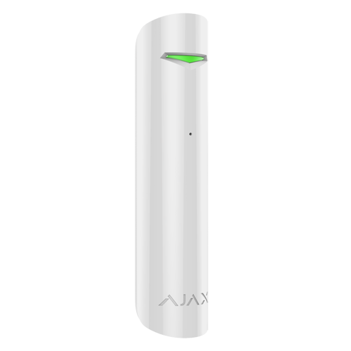 [AJ-GLASSPROTECT-W] (AJ-GLASSPROTECT-W) Détecteur de bris de verre - Degré 2 - Sans fil 868 MHz Jeweller - Indicateur LED - Sensibilité ajustable - 1 entrée filaire / 1 tamper - Rang de détection 9 m