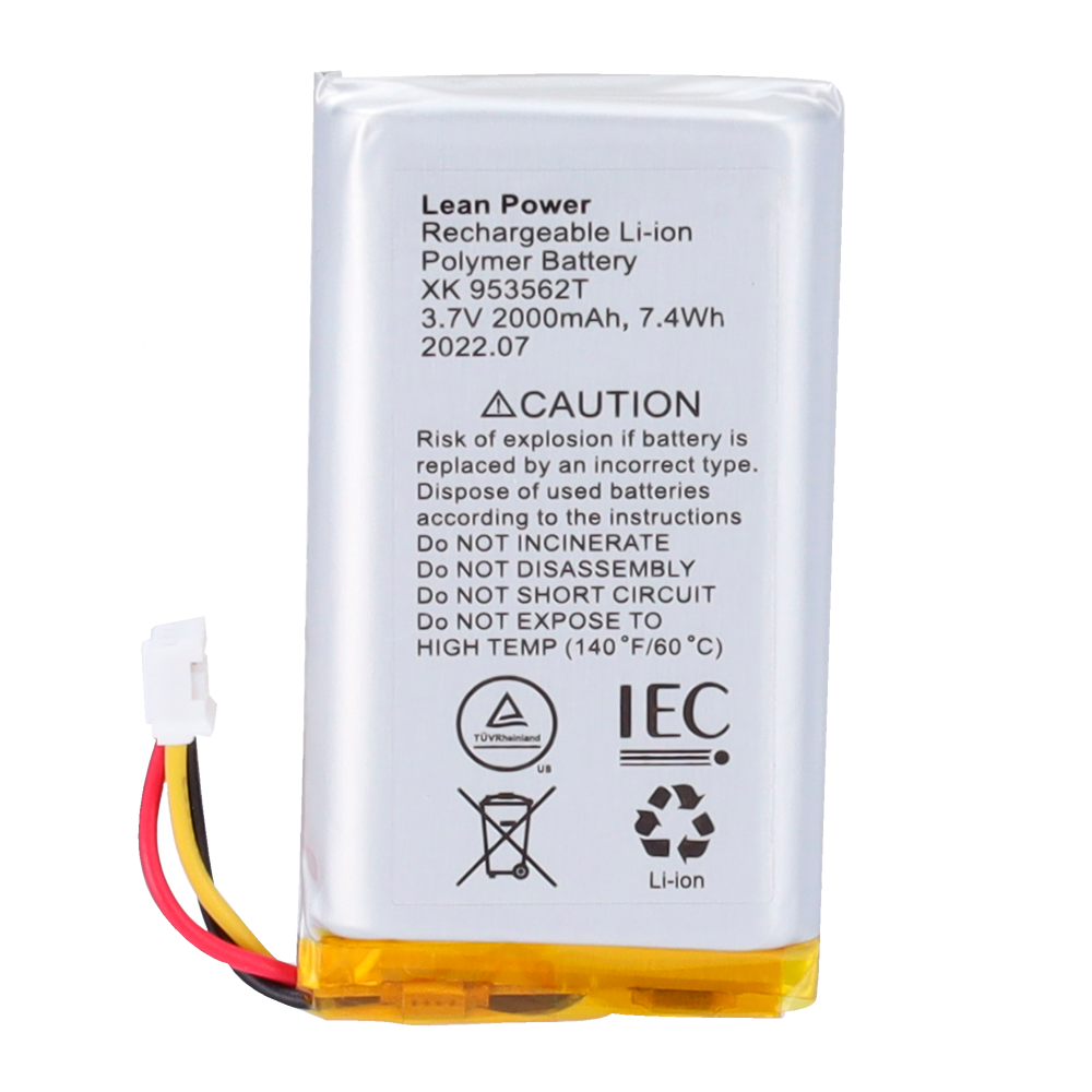 (AJ-HUBBATT-3W) Batterie de secours - Hub, Hub Plus, Hub 2 (2G), ReX et ReX 2 - Connecteur de câble à 3 broches - Installation facile