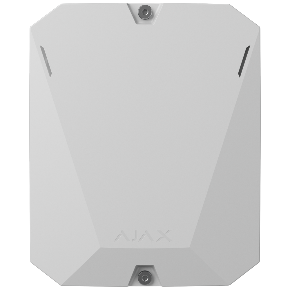 (AJ-HUBBP-W) Centrale d'alarme professionnelle - Degré 2  - Double carte SIM 4G / Maisons vides ou sites isolés - Sans fil 868 MHz Jeweller et Wings - Alimentation principale Batterie zinc-air - Alimentation de secours batteries au plomb ou au lithium - Mode d'économie de la batterie
