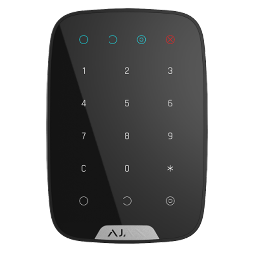 [AJ-KEYPAD-B] (AJ-KEYPAD-B) Clavier indépendant - Degré 2 - Sans fil 868 MHz Jeweller - Armé, partiellement armé, désarmé et urgence - Codes personnel, généraux et des invités - Bidirectionnel - Alimentation 4 piles AAA 1.5 V