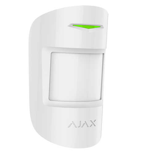 (AJ-MOTIONPROTECT-W) Détecteur PIR - Degré 2 - Sans fil 868 MHz Jeweller - Rang de détection jusqu'à 15 m - Sensibilité ajustable - Immunité contre les animaux - Boîtier anti-sabotage